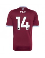 Aston Villa Pau Torres #14 Domácí Dres 2026-27 Krátký Rukáv
